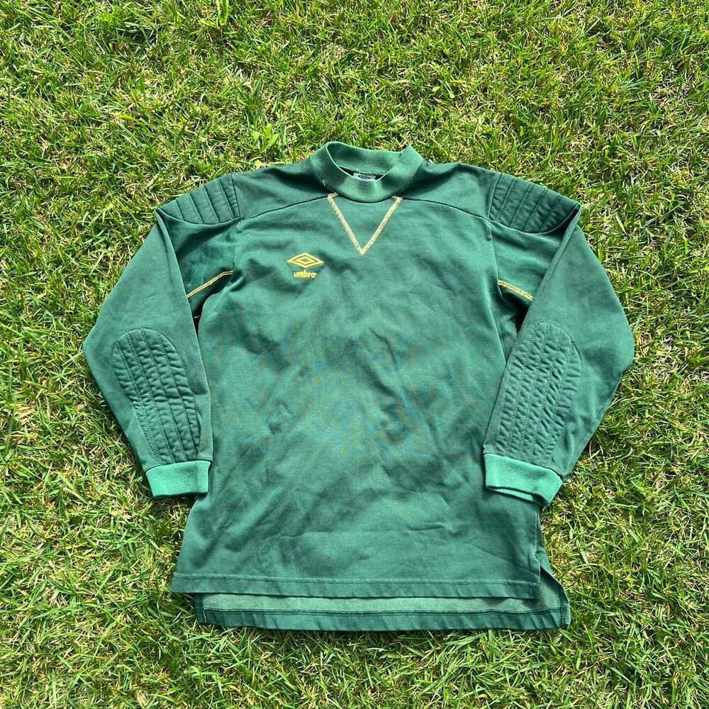 Umbro 90s soccer sweater futbol rate mens size M green
